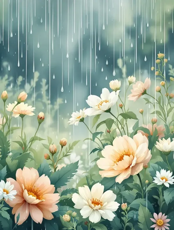 雨落花庭 治愈影视 人气榜单 雨落花庭